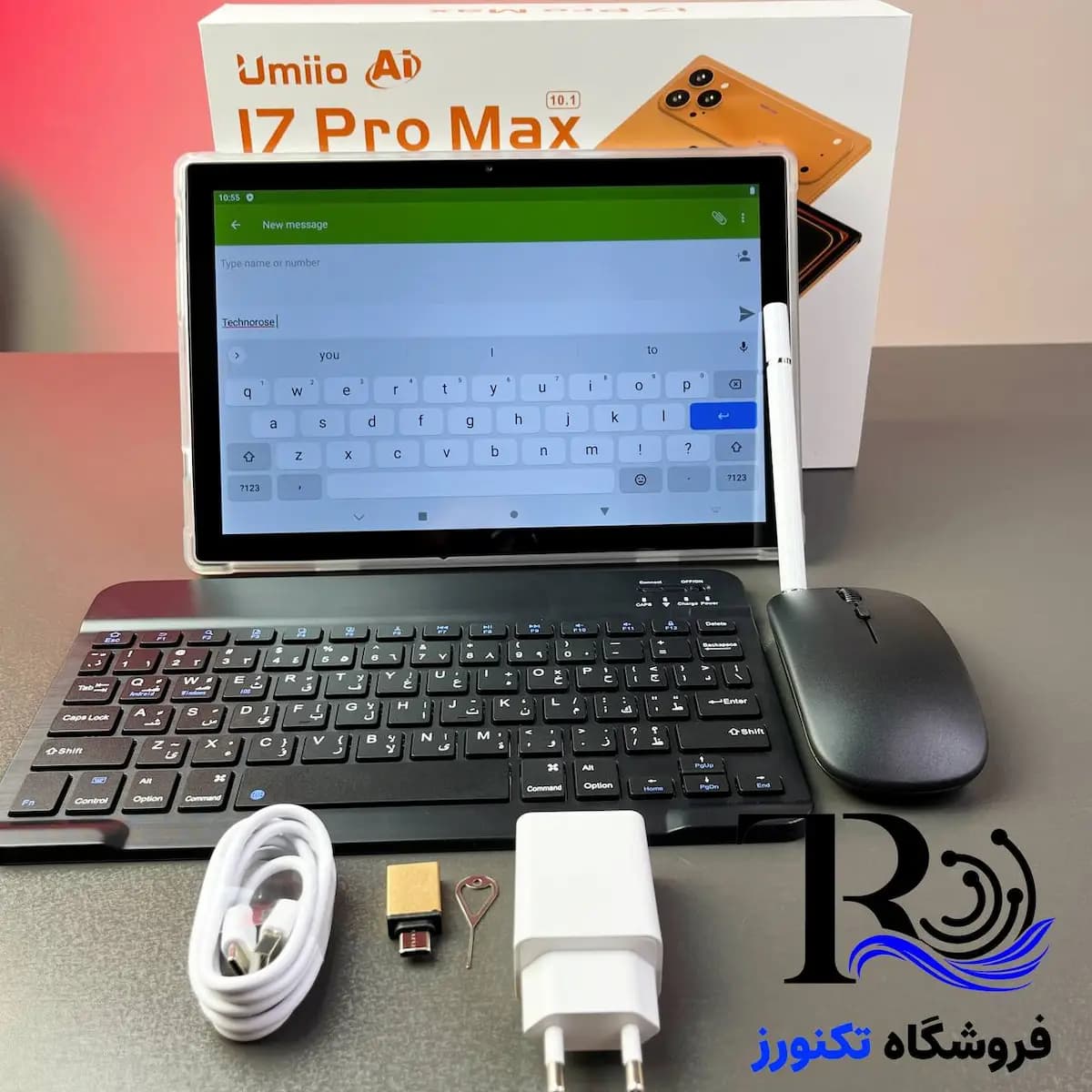 تبلت Umiio 17 Pro Max رم ۴ گیگ حافظه ۱۲۸ گیگ — تصویر ۲