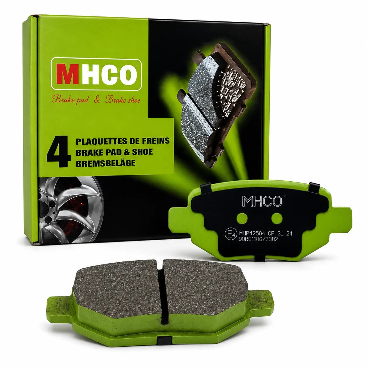 لنت ترمز عقب MVM 530 برند ام اچ کو MHCO — تصویر ۵