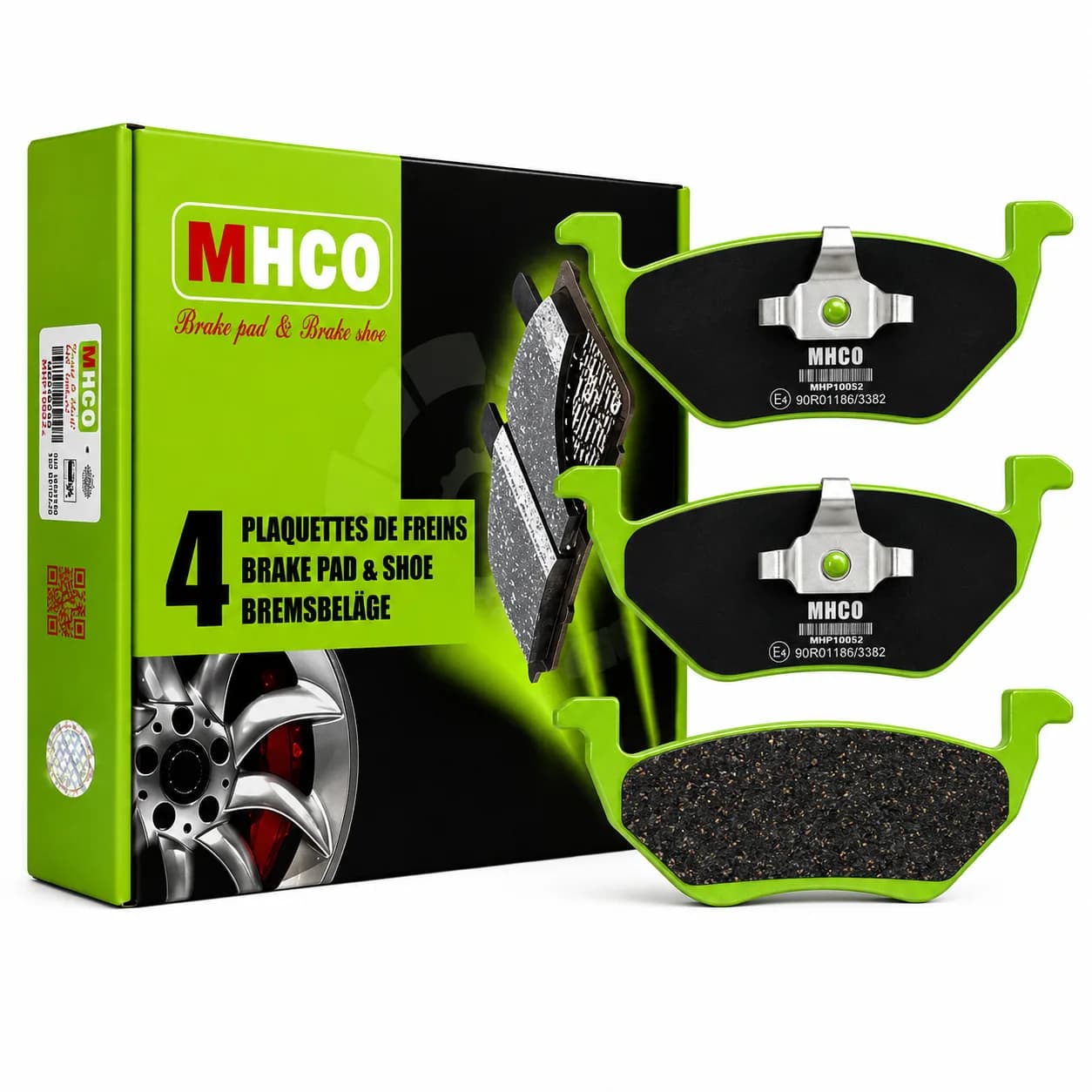 لنت ترمز عقب هایما اس 7 (Haima S7) برند ام اچ کو MHCO — تصویر ۳