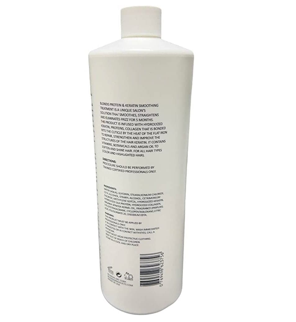 پروتئین کراتین بلوندیس1000میل Blondis Treatment Protein & Keratin Smoothing Treatment — تصویر ۲