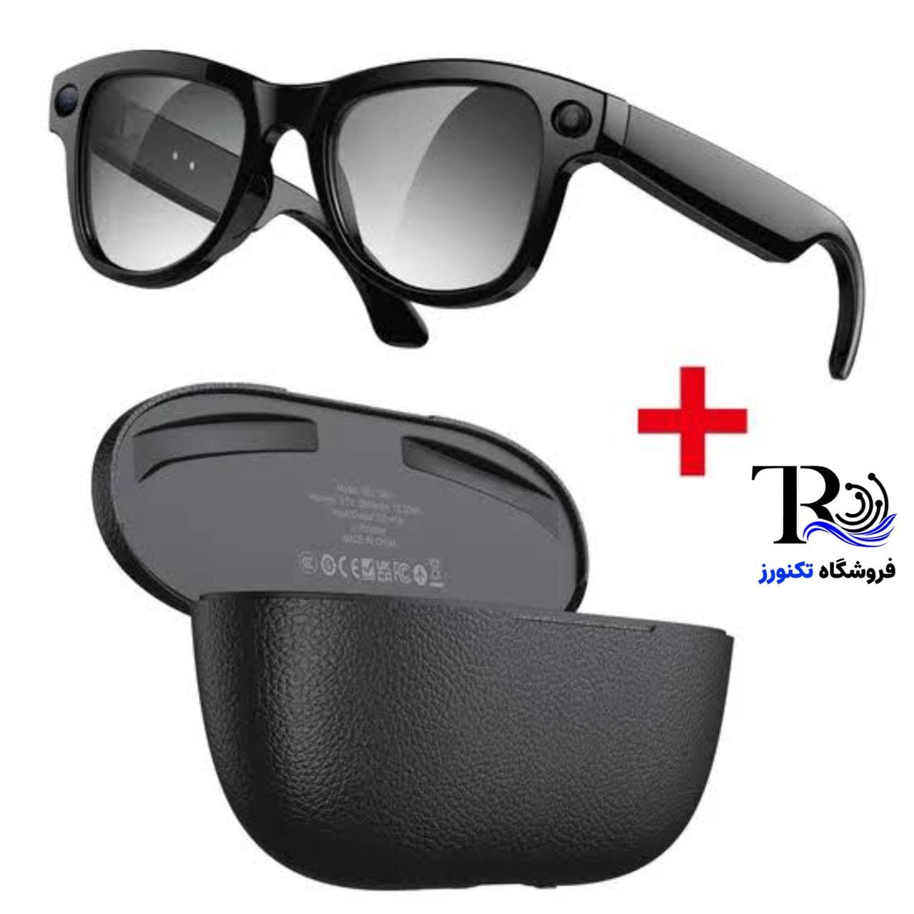 عینک هوشمند دوربین دار M02 ultra با کیس شارژ — تصویر ۹