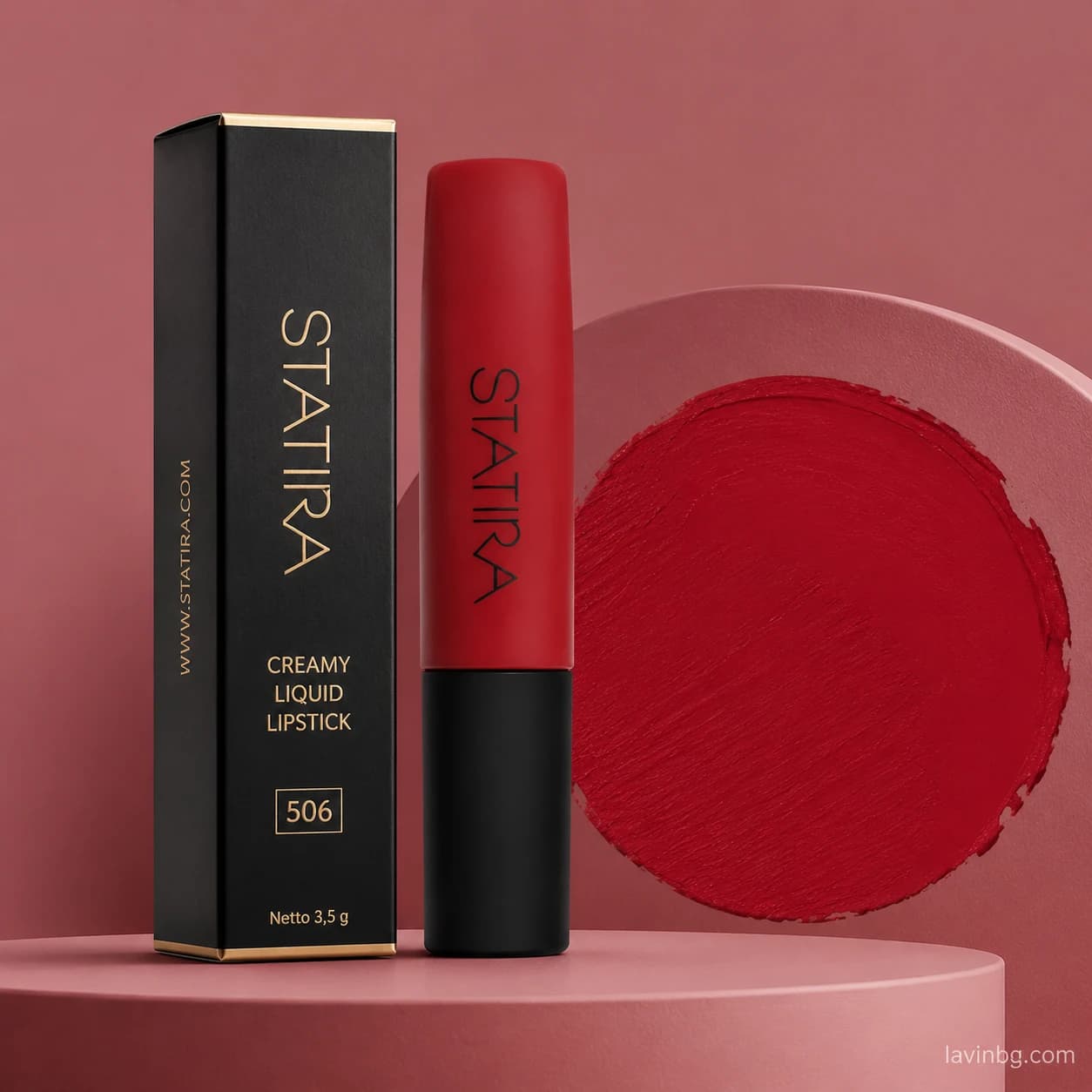 رژ لب مایع کرمی استاتیرا شماره 506 | Statira Creamy Liquid Lipstick
