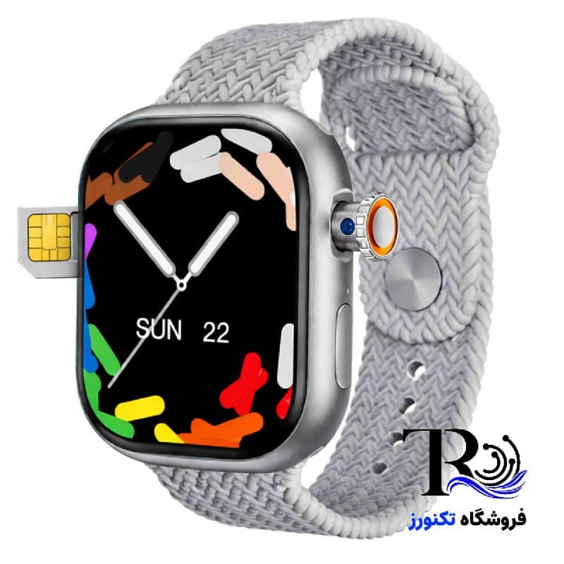 ساعت هوشمند سیم‌کارت‌خور WS10 C اندروید | 128 گیگ حافظه | دوربین چرخشی