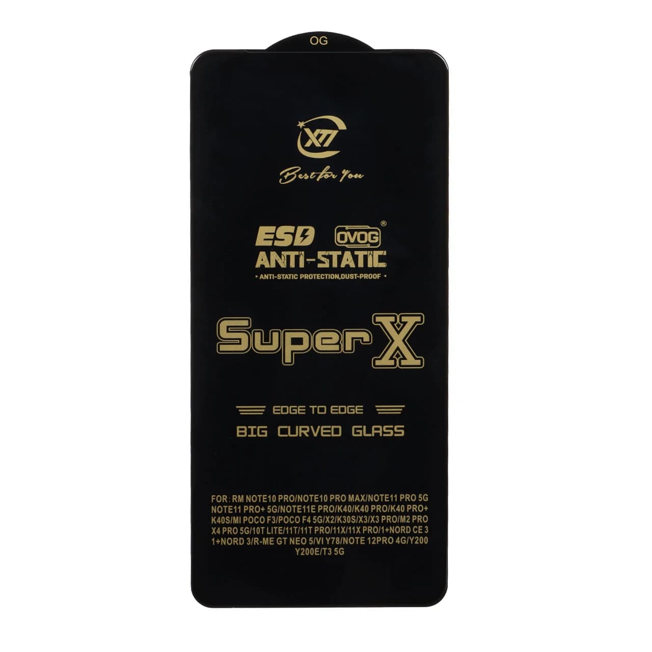 محافظ صفحه نمایش آنتی استاتیک Full Cover Super X مدل Xiaomi Mi 13T / Mi 13T Pro