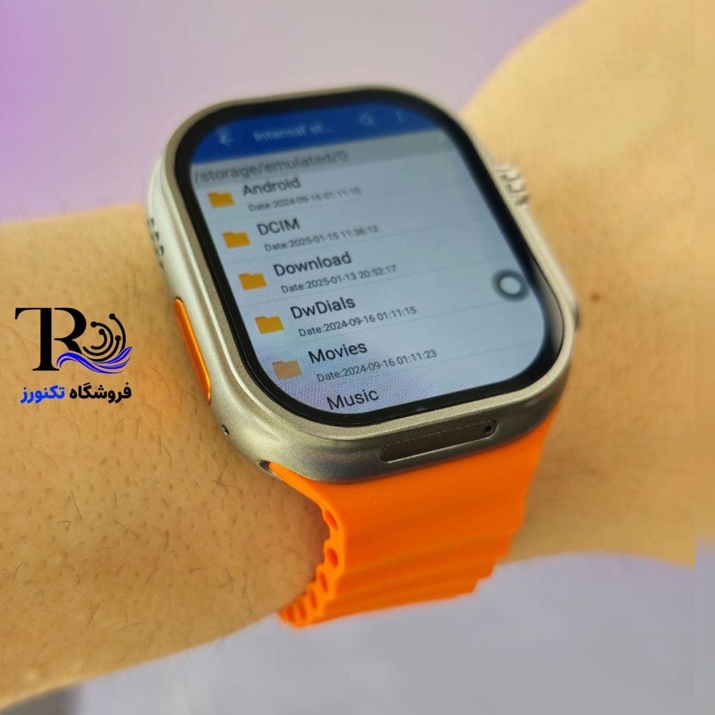 ساعت هوشمند سیمکارت خور رجیستر شده CD12 5G Android — تصویر ۴