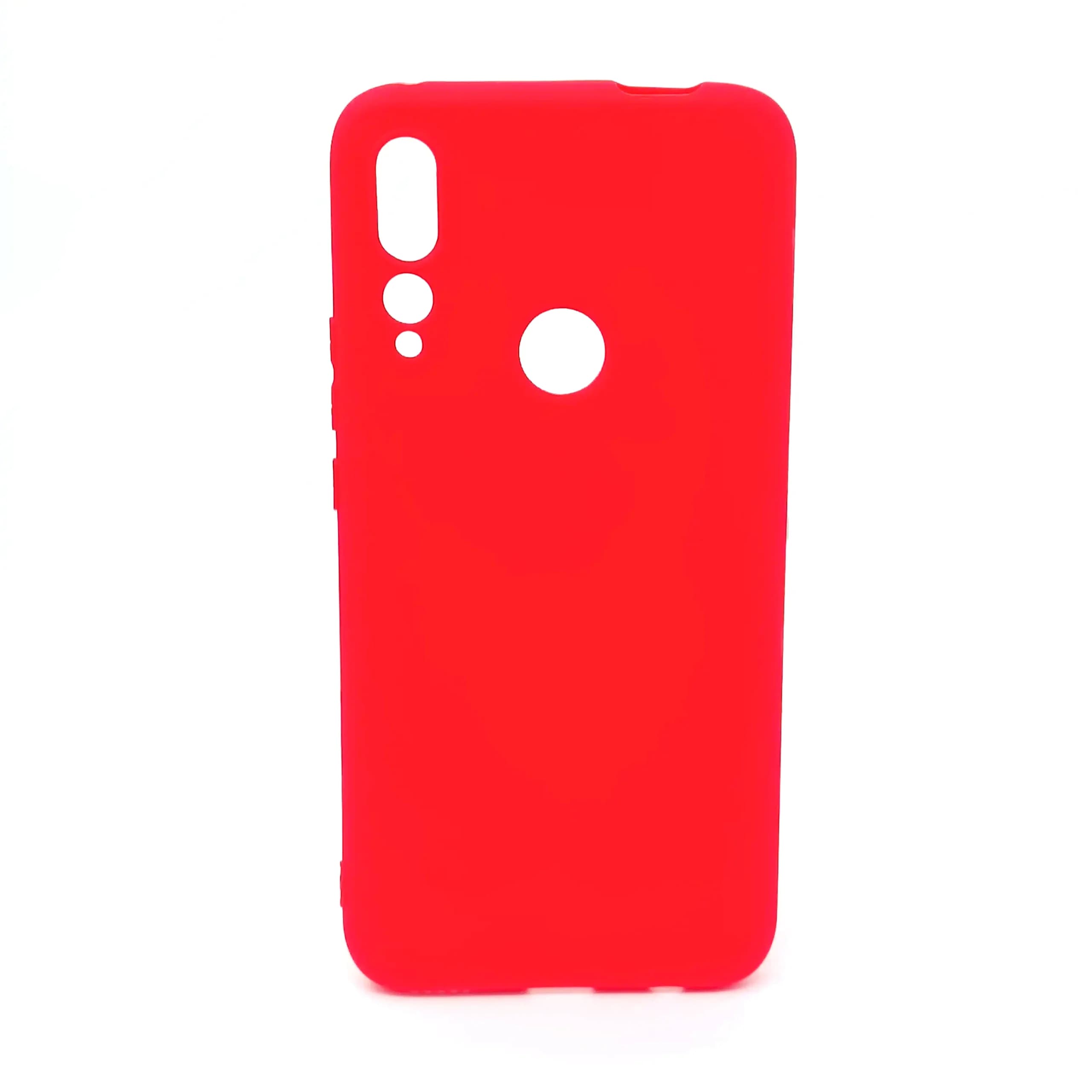 قاب طرح ژله ایی HUAWEI Y9 S – قرمز — تصویر ۲