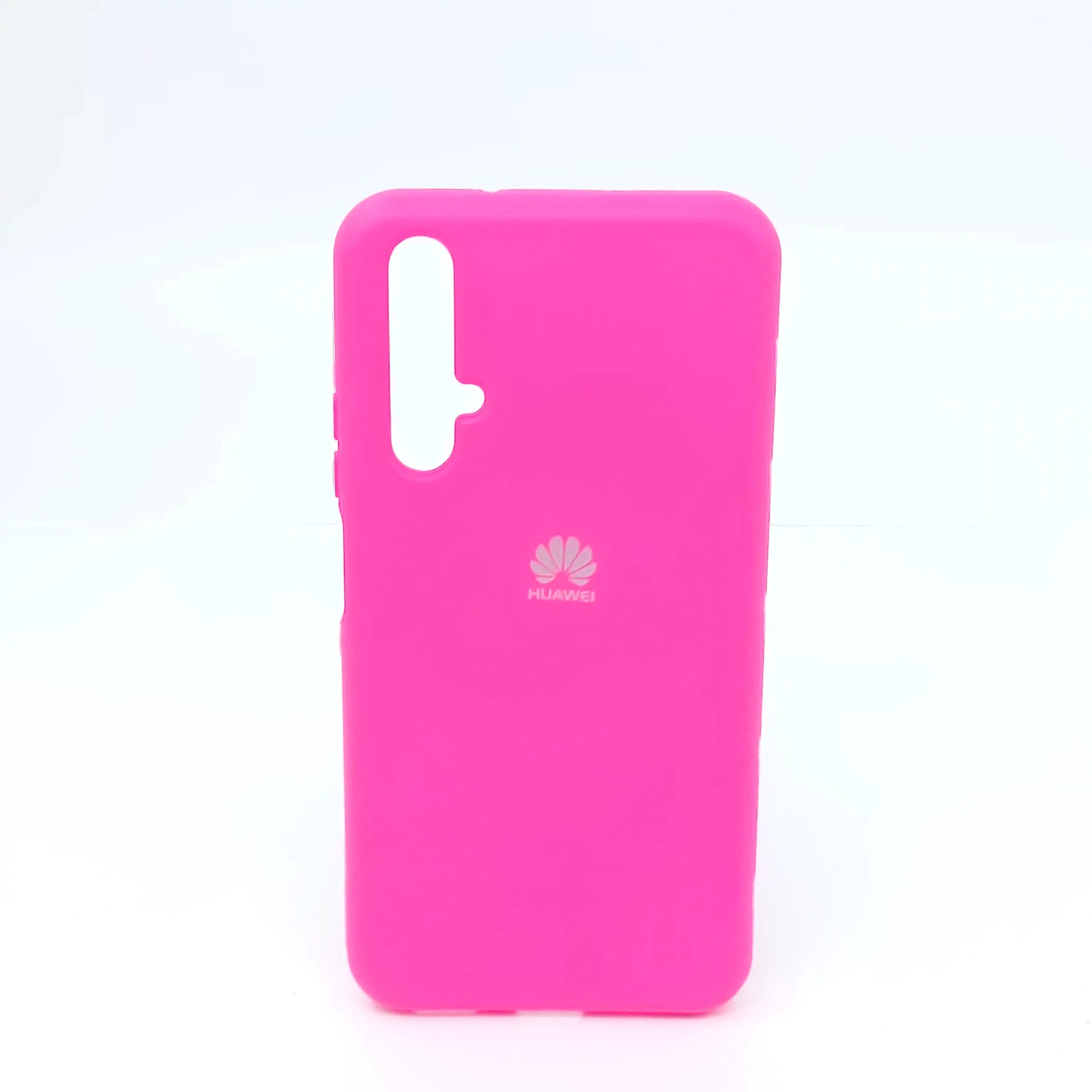 قاب طرح سیلیکونی HUAWEI NOVA 5T – صورتی