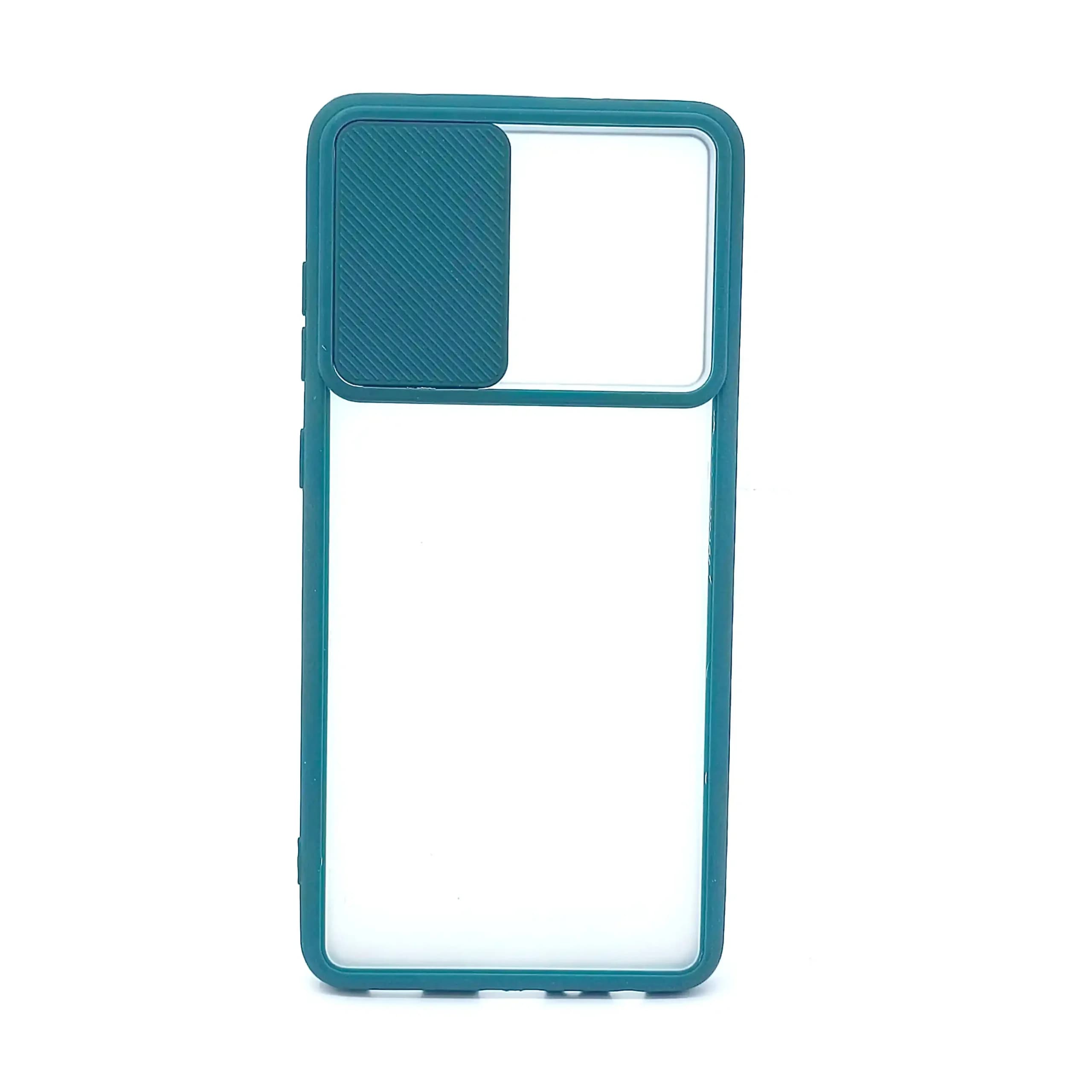قاب طرح پشت مات SAMSUNG A72 -زیتونی کشویی