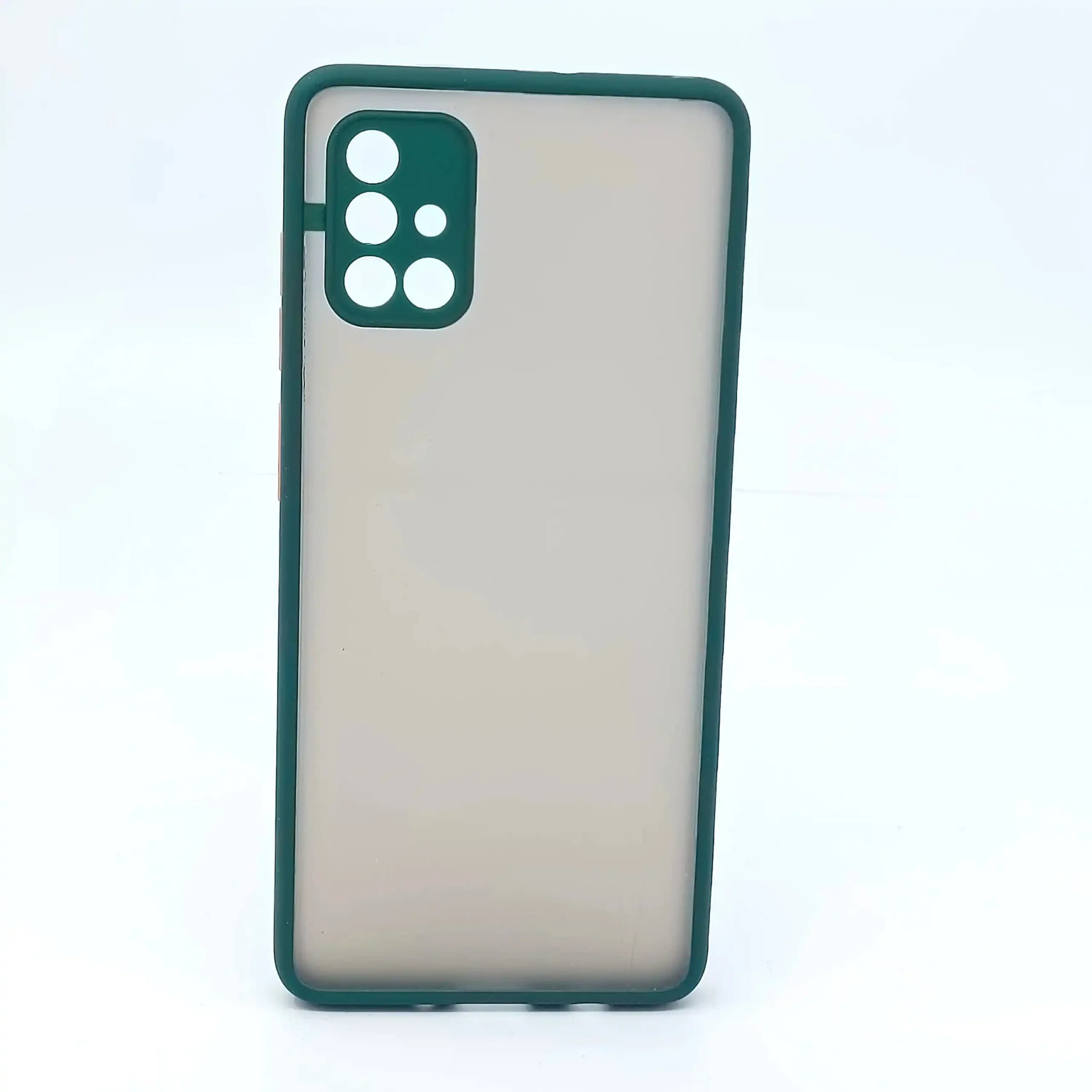 قاب طرح پشت مات SAMSUNG A۷۱ -زیتونی — تصویر ۳