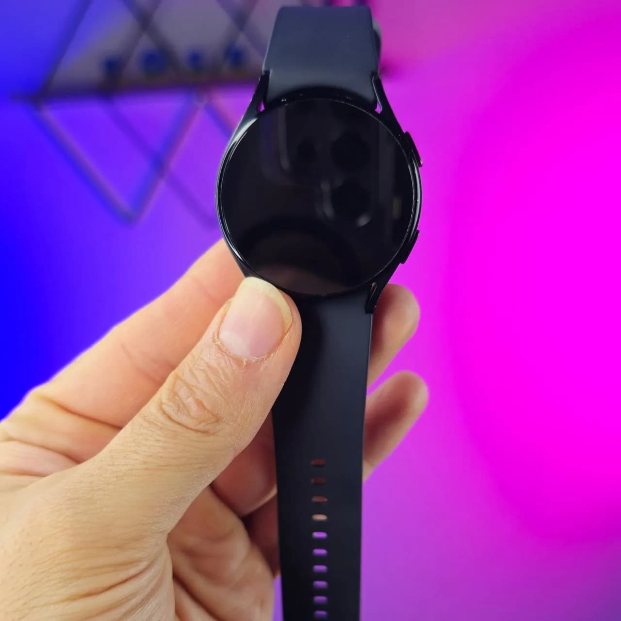 ساعت هوشمند سامسونگ مدل Galaxy Watch4 44mm بند سیلیکونی (کارکرده)) — تصویر ۱۰
