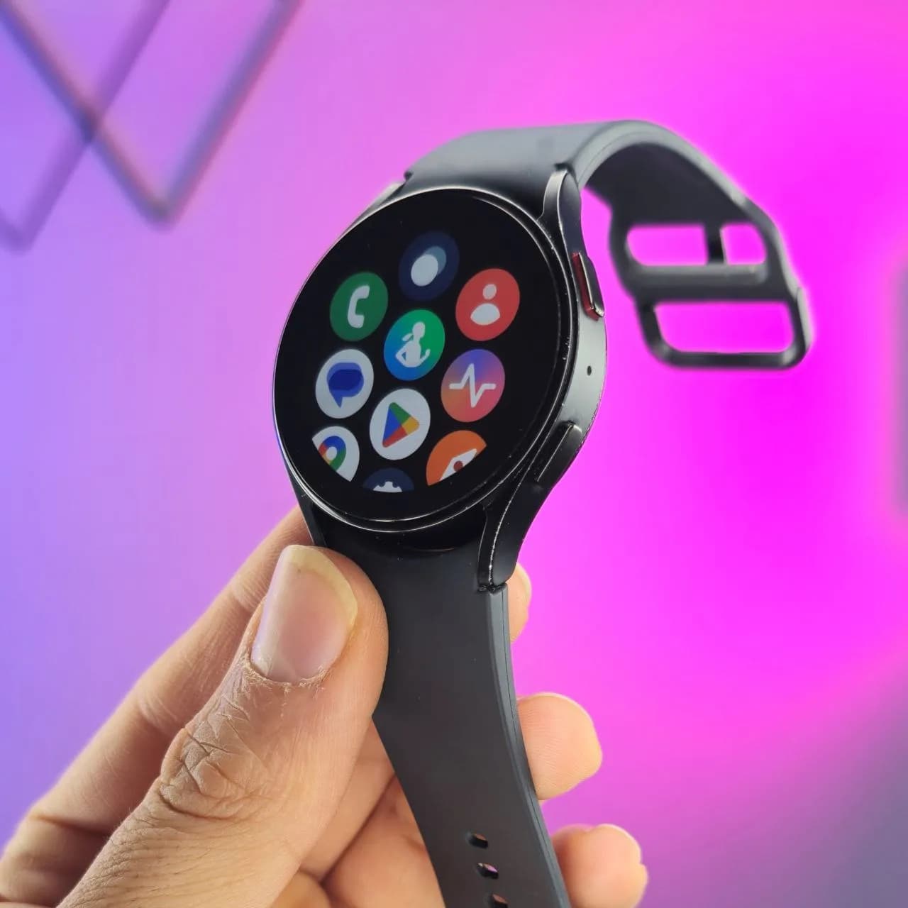 ساعت هوشمند سامسونگ مدل Galaxy Watch4 44mm بند سیلیکونی (کارکرده)) — تصویر ۸