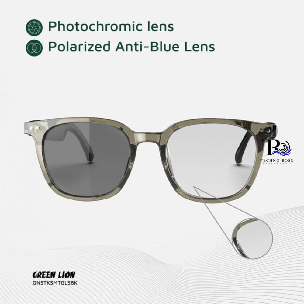 عینک هوشمند green lion stockholm smart glasses — تصویر ۶