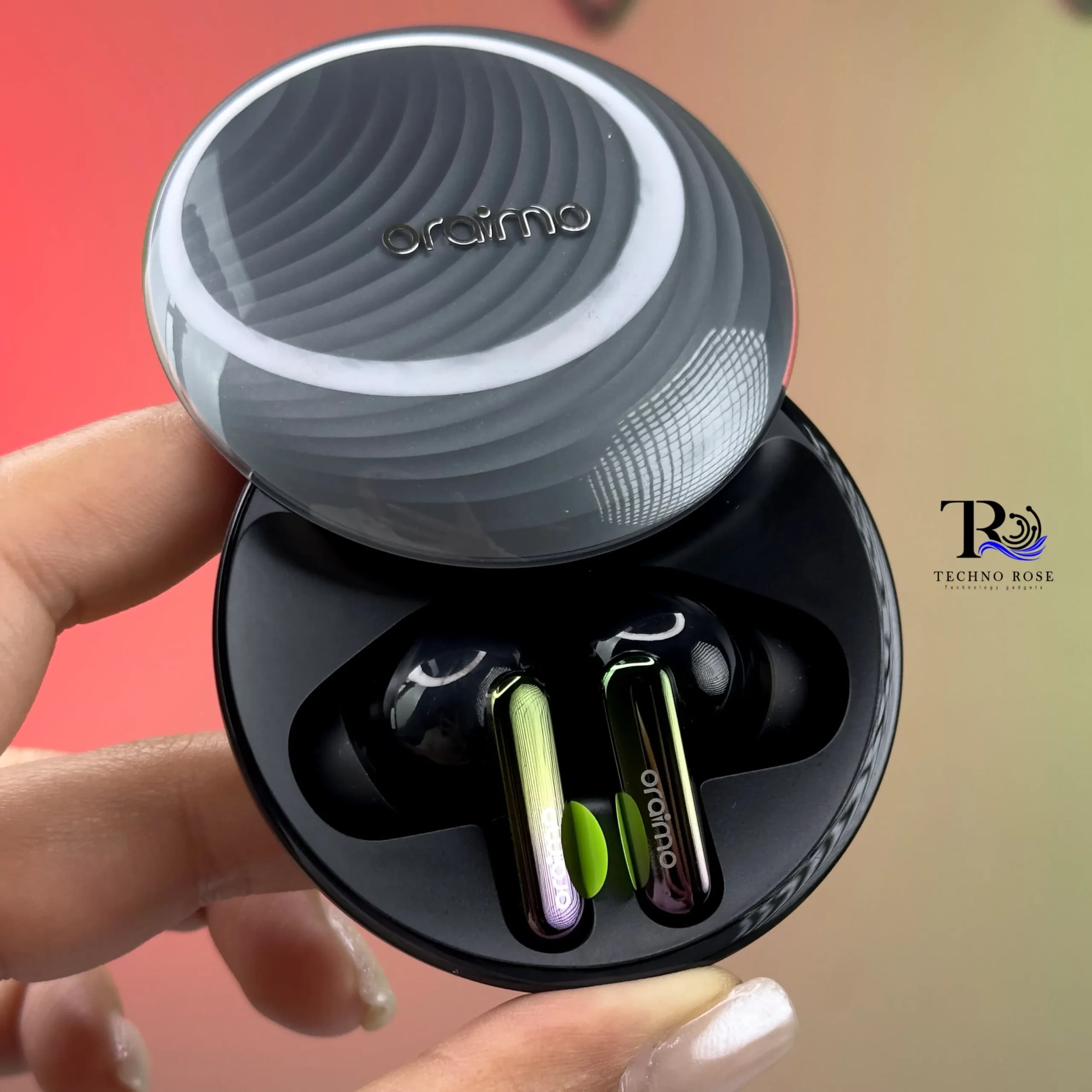 هدفون بلوتوثی اورایمو مدل space buds — تصویر ۵