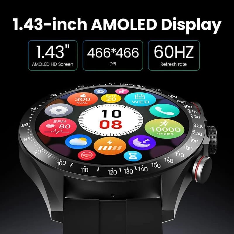ساعت هوشمند haylo solar pro — تصویر ۲