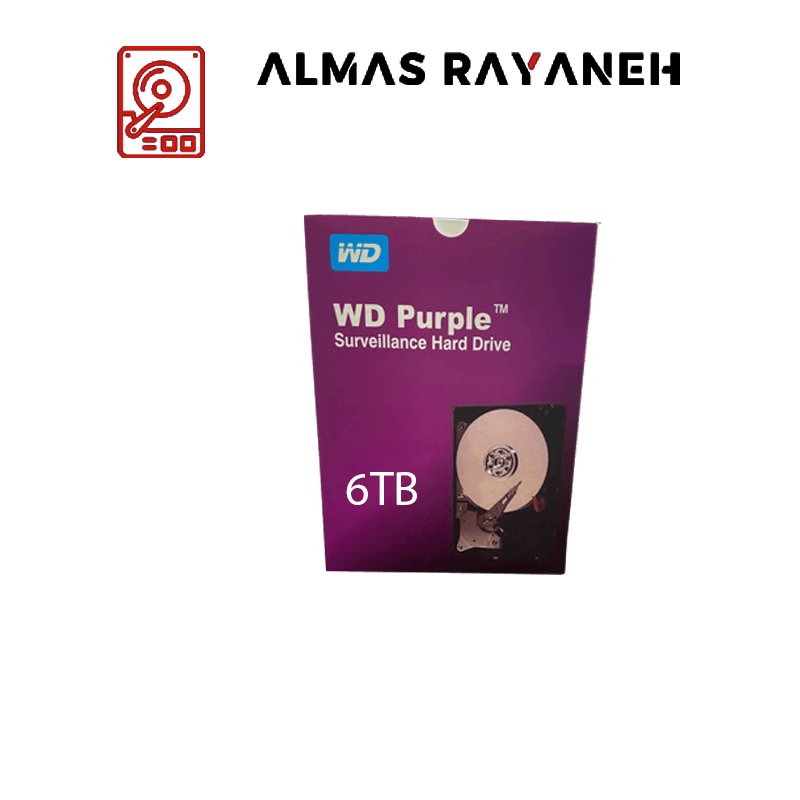 هارد وسترن دیجیتال بنفش_6TB