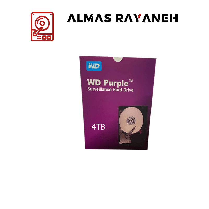 هارد وسترن دیجیتال بنفش_4TB — تصویر ۲