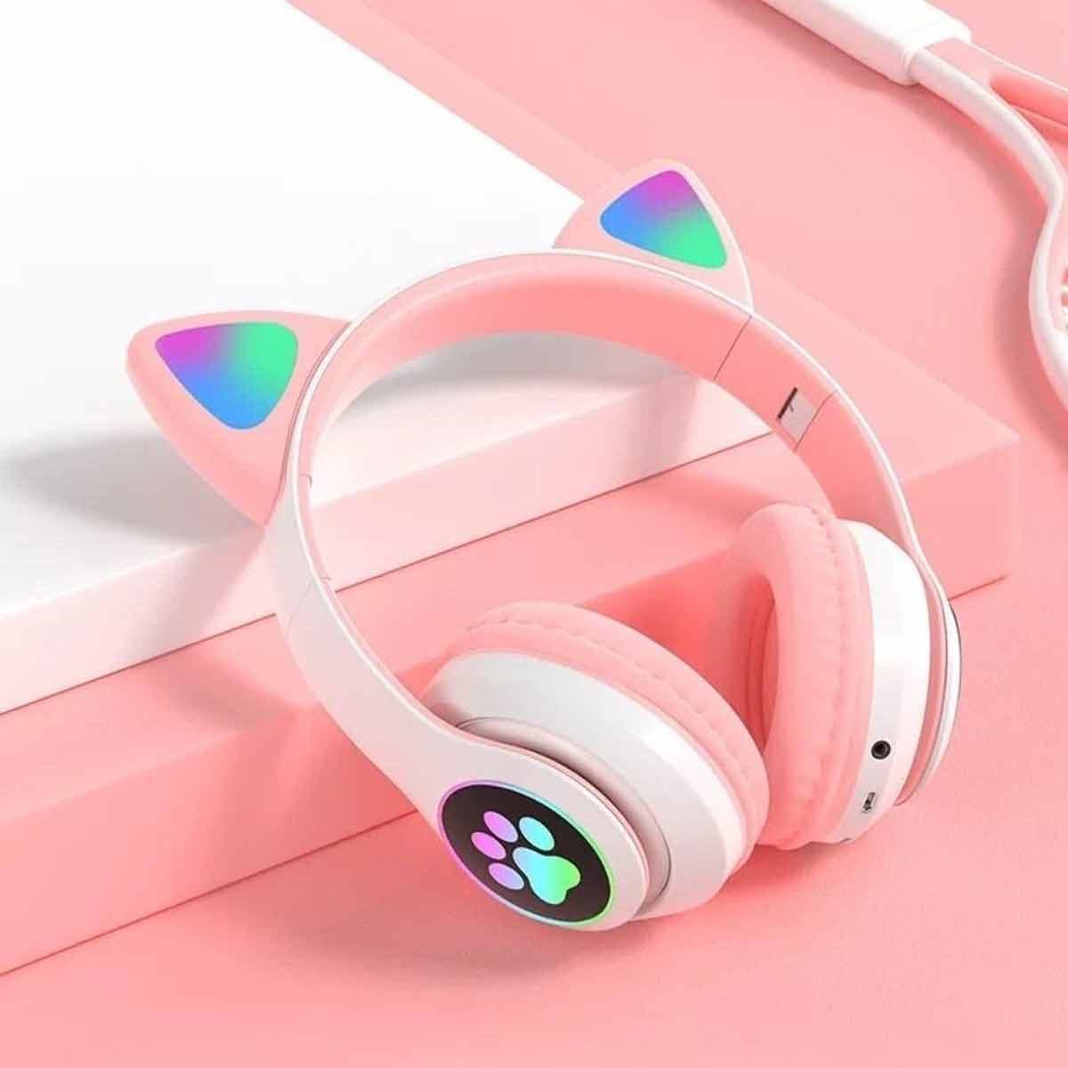 هدفون بلوتوثی گربه ای مدل MZ-023 — تصویر ۱۲