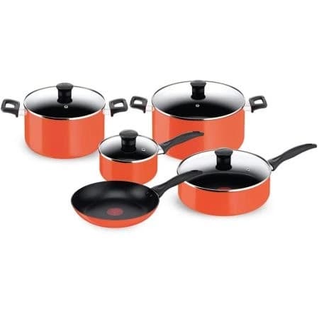 سرویس قابلمه ۹ پارچه تفال مدل Simply Chef — تصویر ۲