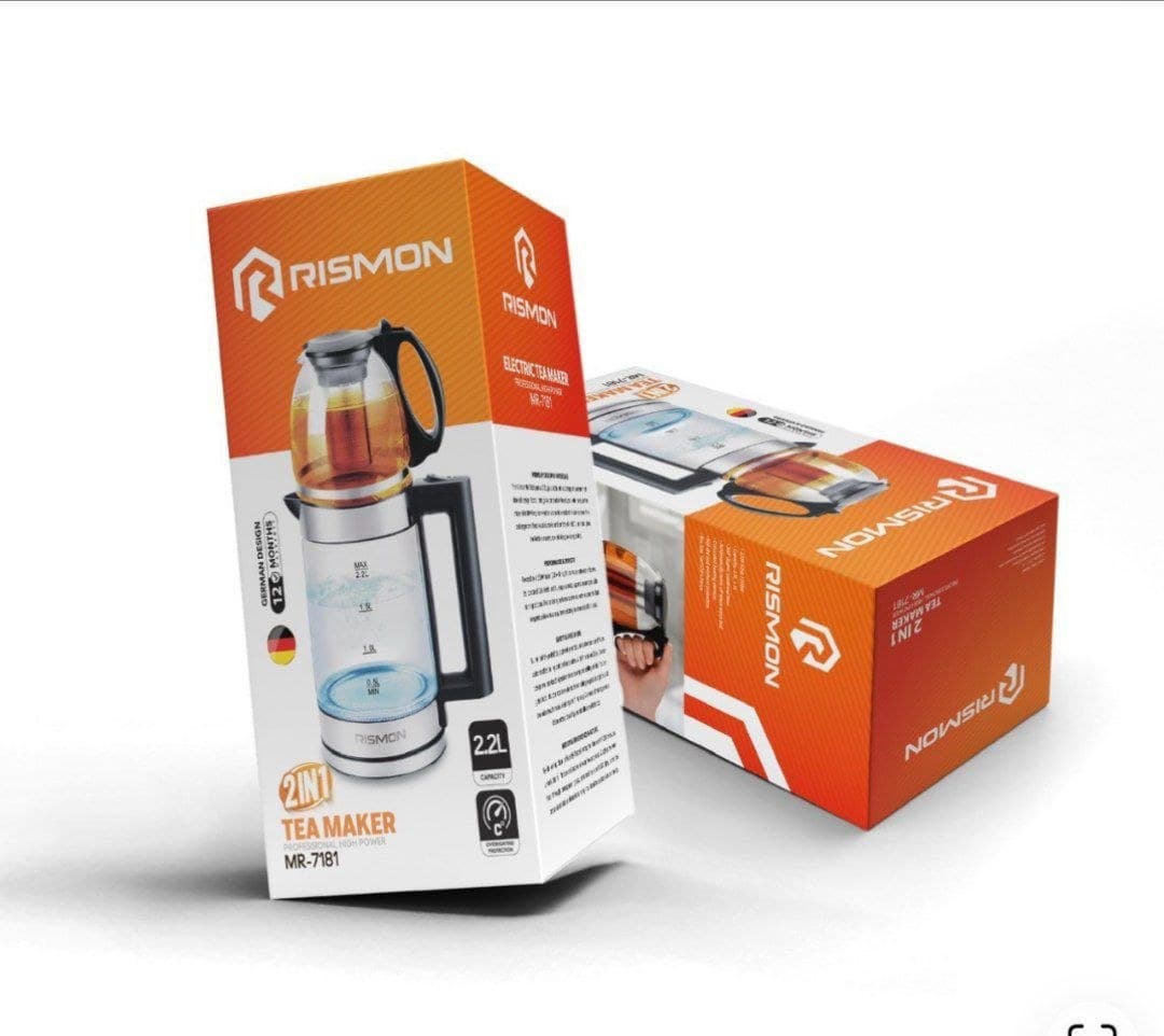 چای‌ساز روهمی پیرکس RISMON — تصویر ۵