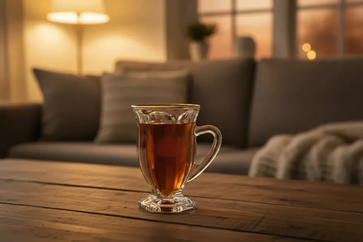 نیم لیوان آیس کاوه لب طلا شش عددی — تصویر ۲