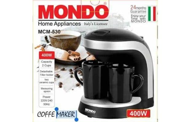 قهوه ساز موندو مدل MCM-530- ظرفیت فنجانه با عملکرد سریع و آسان