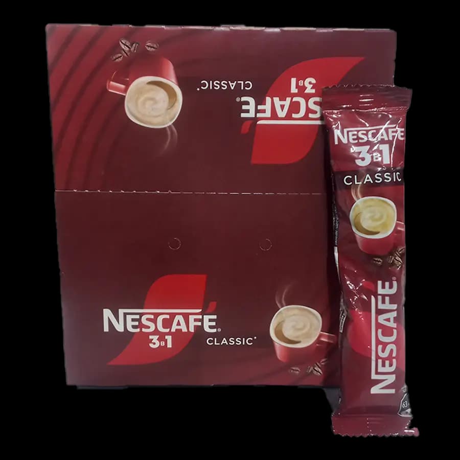 نسکافه (NESCAFÉ) برند نستله ۳ در ۱ طعم کلاسیک 20 ساشه ای — تصویر ۲