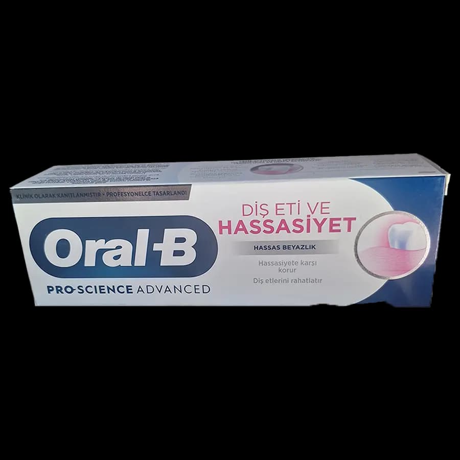 خمیر دندان اورال بی مخصوص لثه و حساسیت (Gum & Sensitivity) حجم 75 میلی لیتر ساخت ترکیه — تصویر ۲