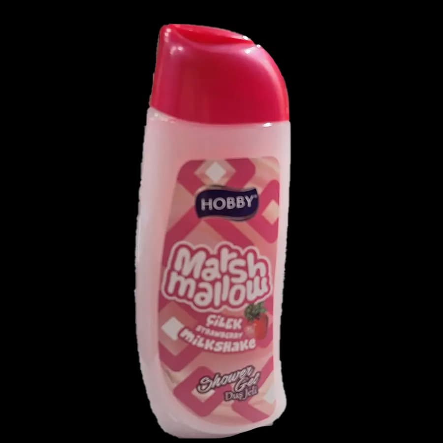شامپو بدن هابی (Hobby) رایحه میلک‌شیک توت‌فرنگی 500 میلی لیتر