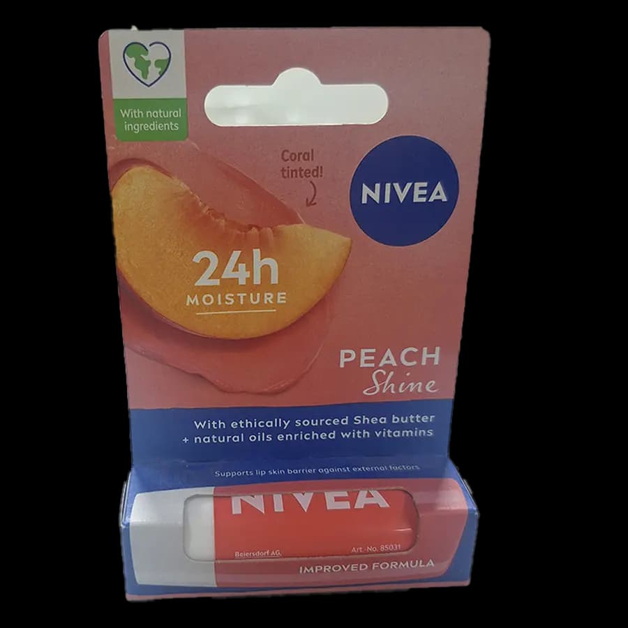 بالم لب نیوا (Nivea) رایحه هلو 4.8 گرمی
