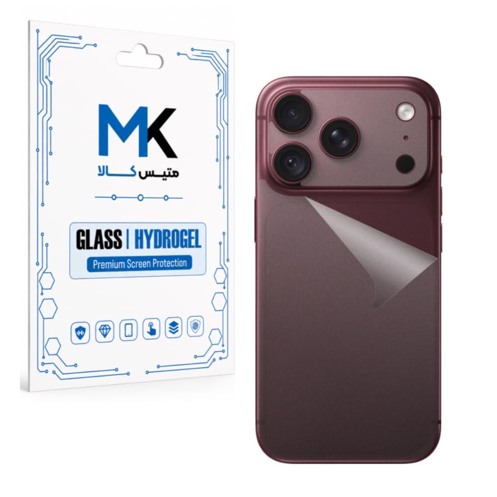 محافظ iPhone 18ProMax پشت مدل نانو هیدروژل
