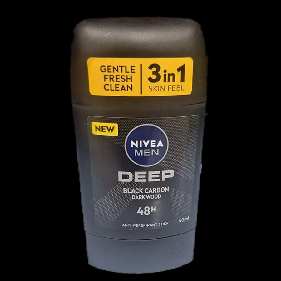 استیک ضد تعریق مردانه نیوآ مدل Deep رایحه Black Carbon و Dark Wood حجم 50 میل — تصویر ۲