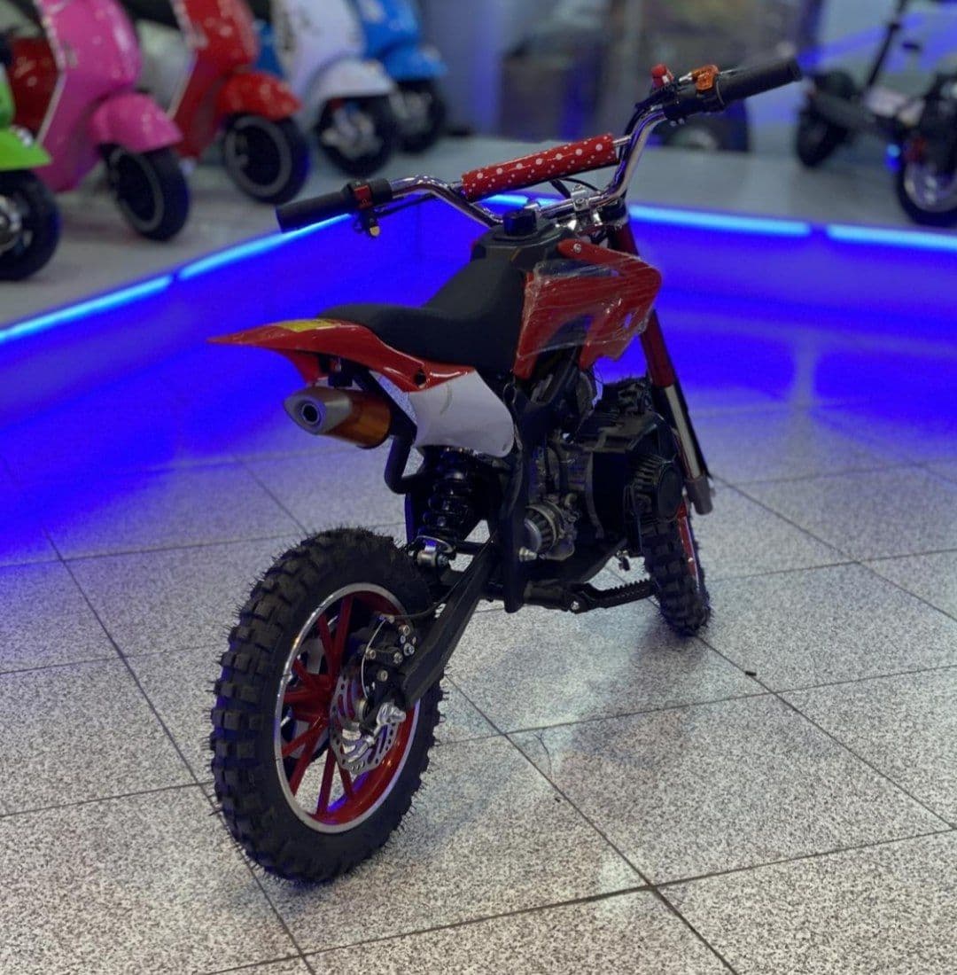 موتور مینی کراس 50cc بنزینی هندلی بچگانه — تصویر ۵