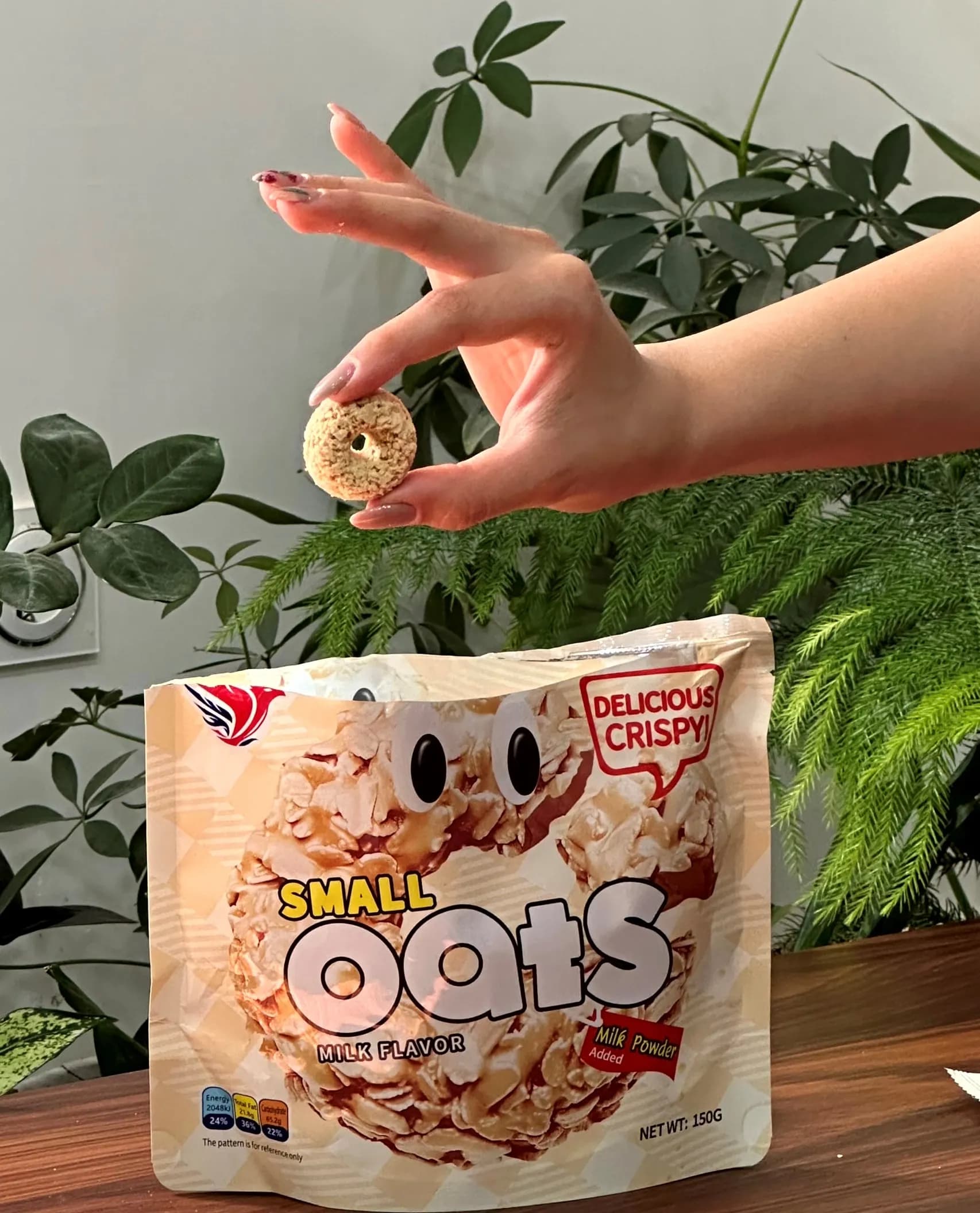 بیسکویت کرانچی شکلاتی جو دوسر – Small Oats — تصویر ۶