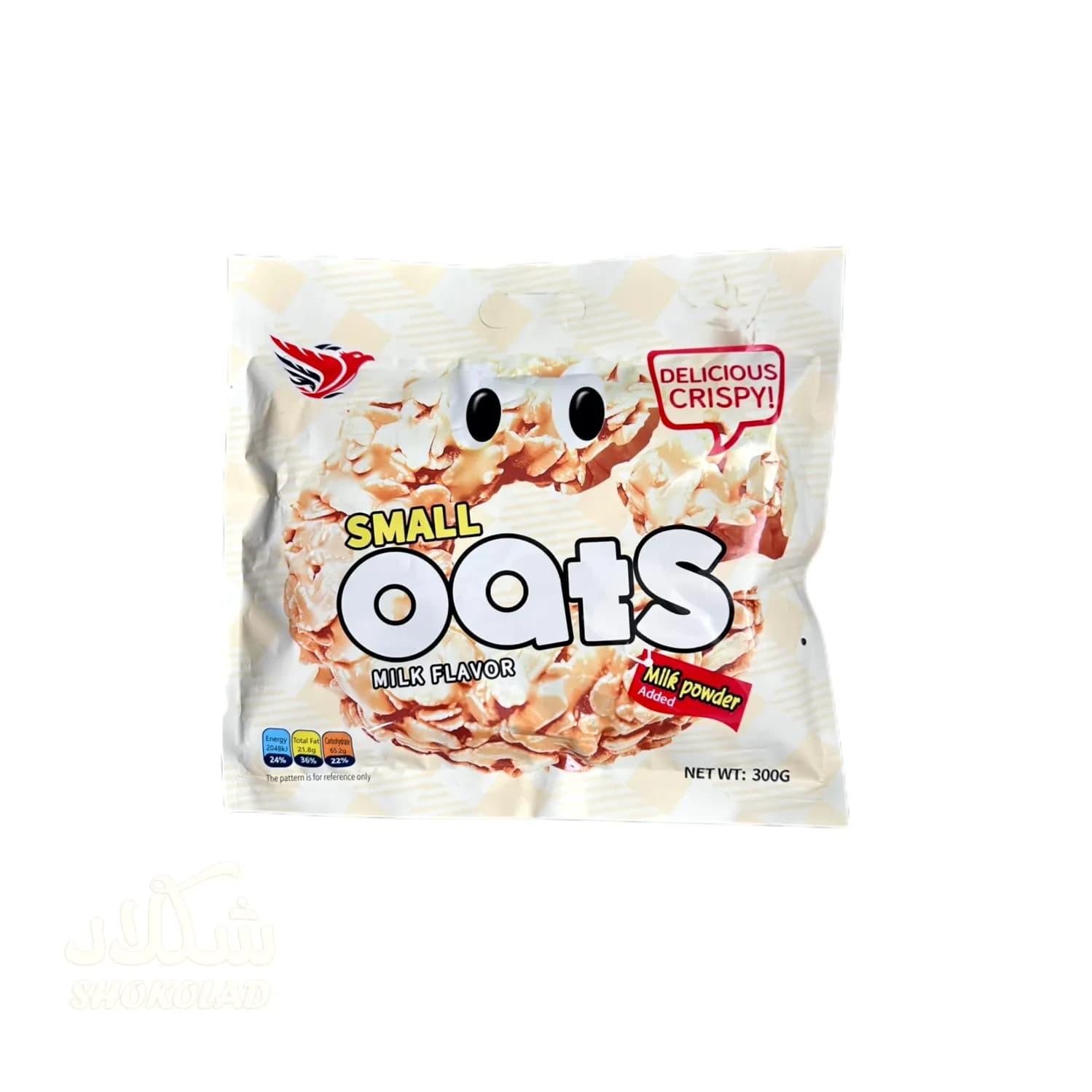 بیسکویت کرانچی شکلاتی جو دوسر – Small Oats — تصویر ۵