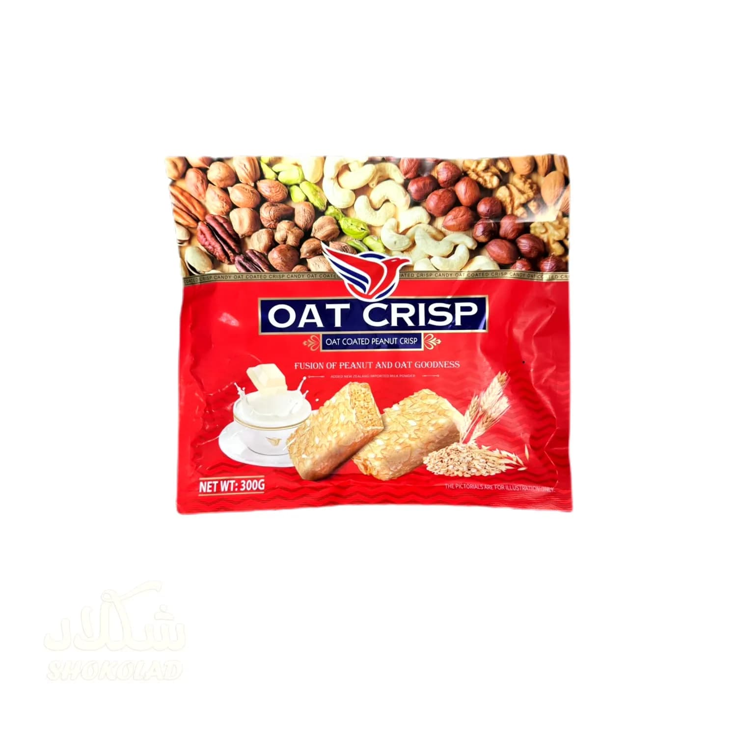 اوت کریسپی آجیلی 300 گرمی — تصویر ۴