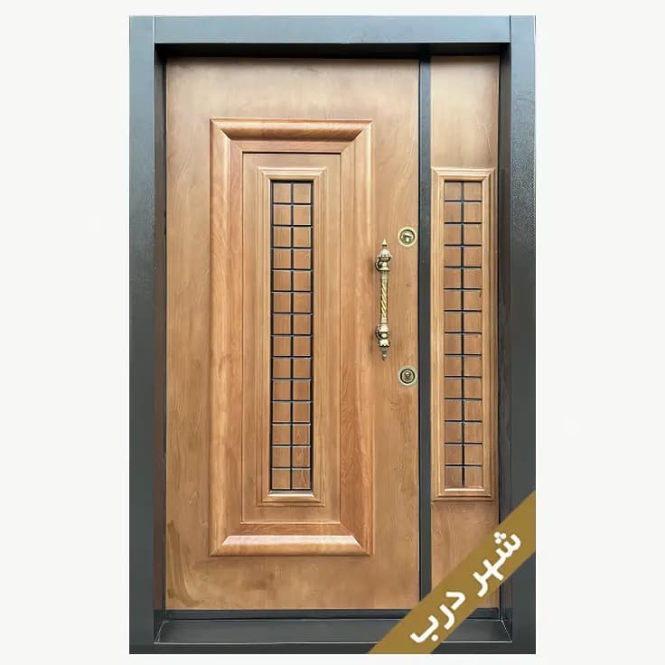درب ضد سرقت ونوس یک و نیم لنگه راش — تصویر ۲