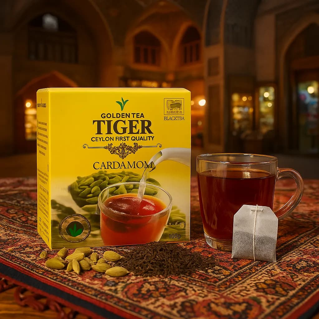 چای کیسه ای هلی برند تایگر (تی بگ) 100 گرمی — تصویر ۶