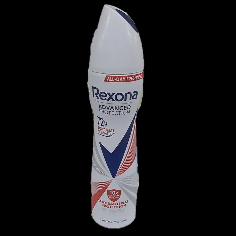 اسپری ضدتعریق زنانه رکسونا (Rexona) مدل Advanced Protection – 10X Antibacterial Protection رایحه حس تازگی 200 میل — تصویر ۳