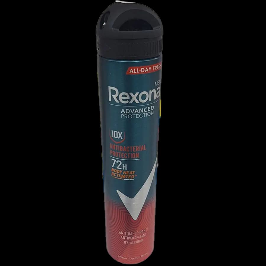 اسپری ضدتعریق زنانه رکسونا (Rexona) مدل Advanced Protection – 10X Antibacterial Protection رایحه حس تازگی 200 میل — تصویر ۴