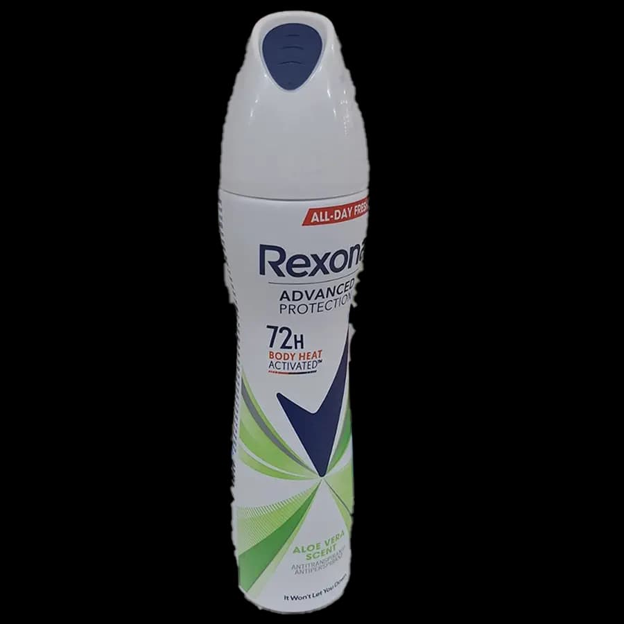 اسپری ضدتعریق زنانه رکسونا (Rexona) مدل Advanced Protection – Aloe Vera Scent رایحه ملایم 200 میل — تصویر ۲