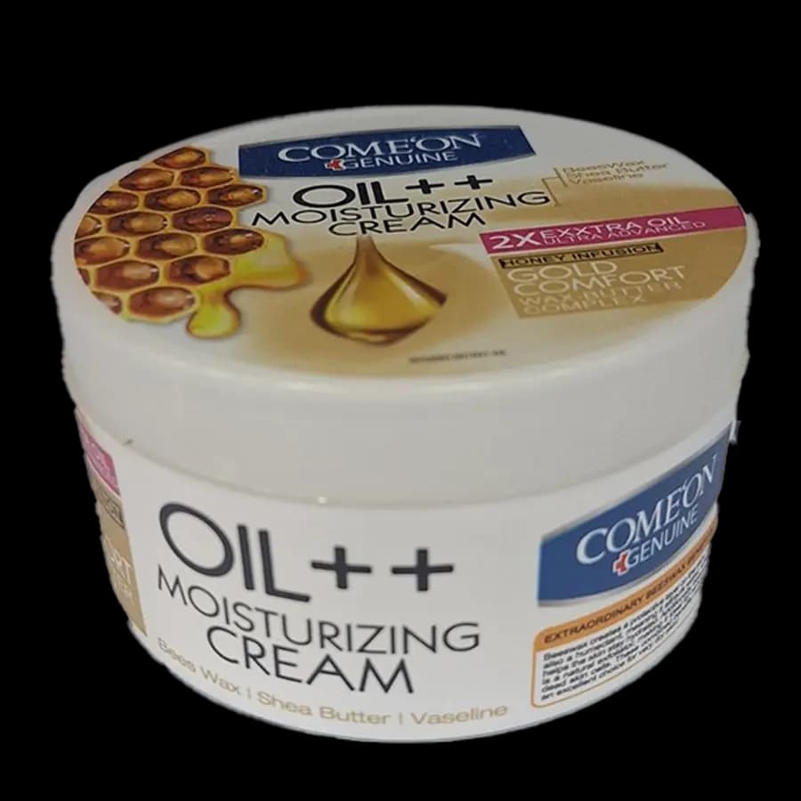 کرم مرطوب کننده دست و صورت کامان COME’ON مدل Oil++ (مخصوص پوست‌های بسیار خشک) حجم 250 میلی لیتر