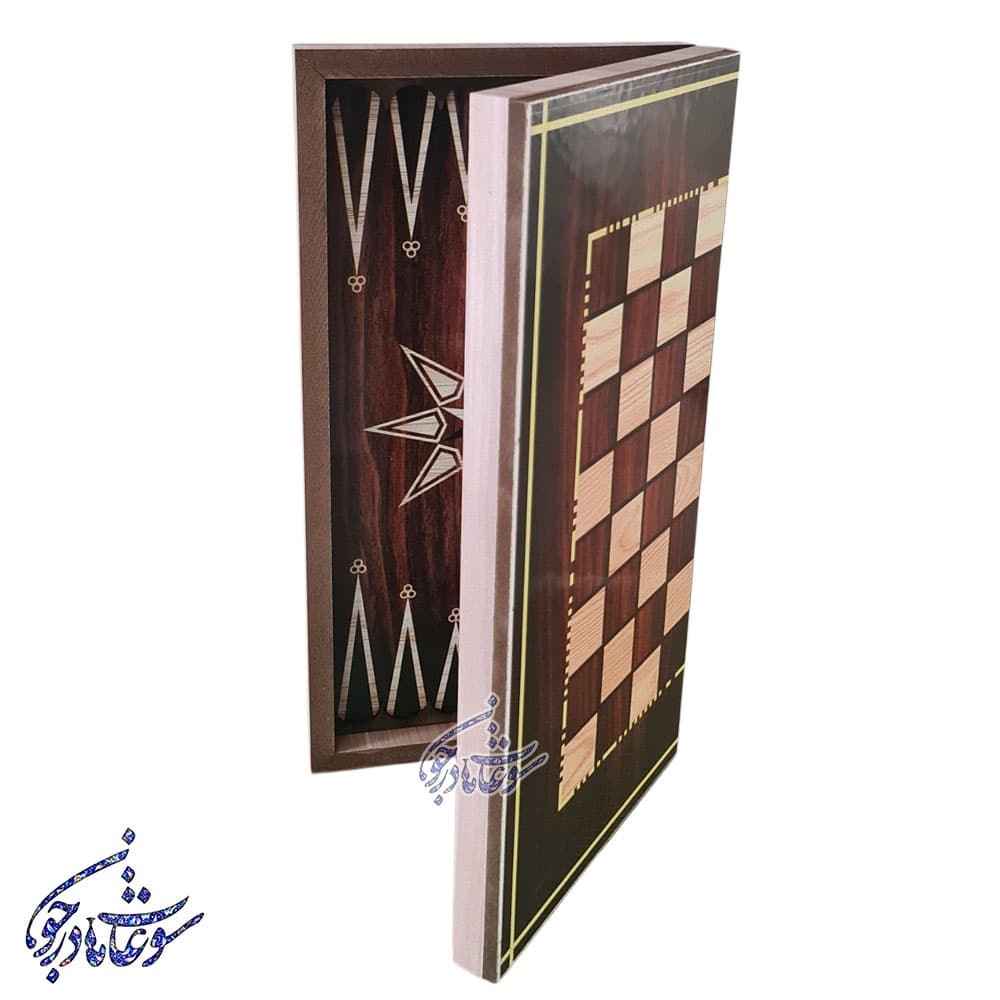 تخته نرد MDF طرح خاتم مدل ساده — تصویر ۶