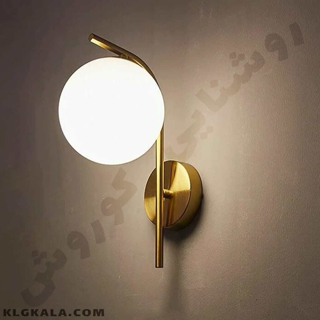 دیوارکوب مولکولی تک شعله مدل مونا