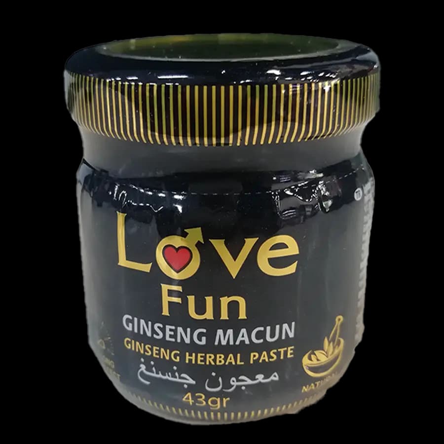 معجون گیاهی جینسینگ و اپیمدیوم Love Fun ساخت ترکیه وزن 43 گرم
