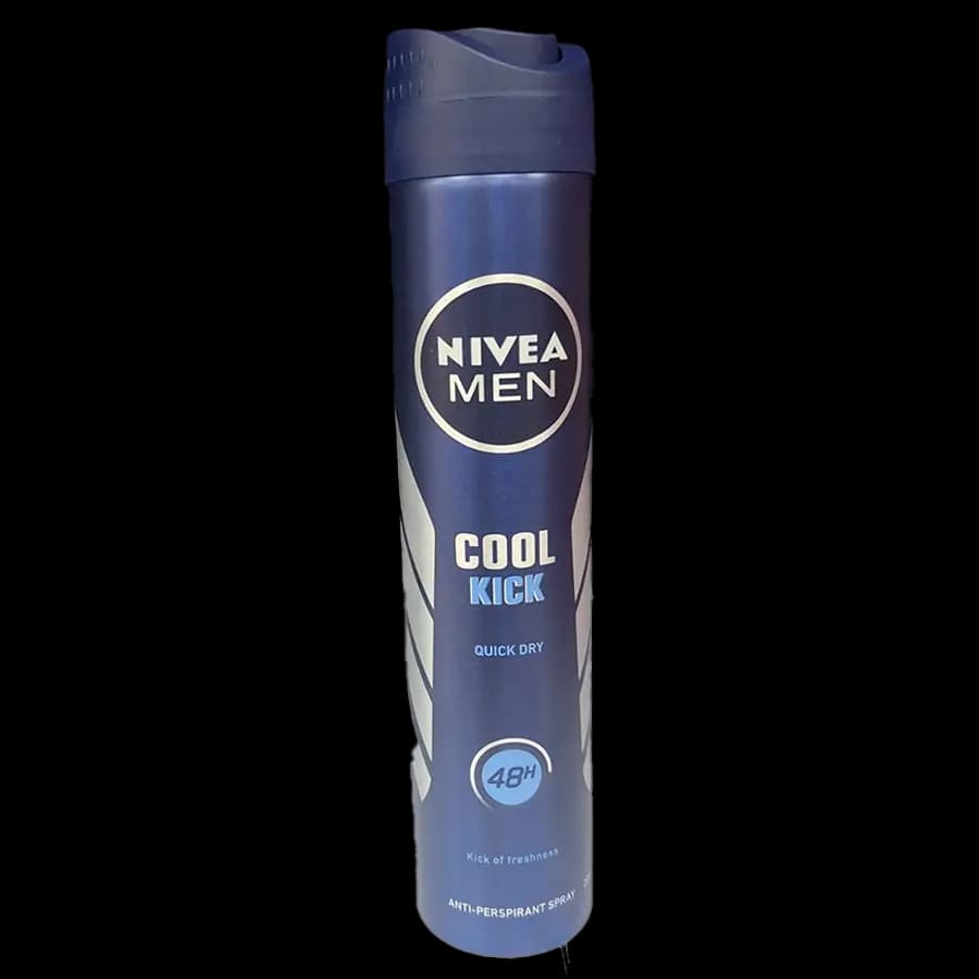 اسپری ضدتعریق مردانه نیوا من (NIVEA MEN) مدل کول کیک (Cool Kick) ماندگاری 48 ساعته 200 میل