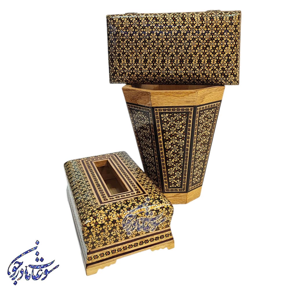 ست پذیرایی خاتم کاری — تصویر ۲