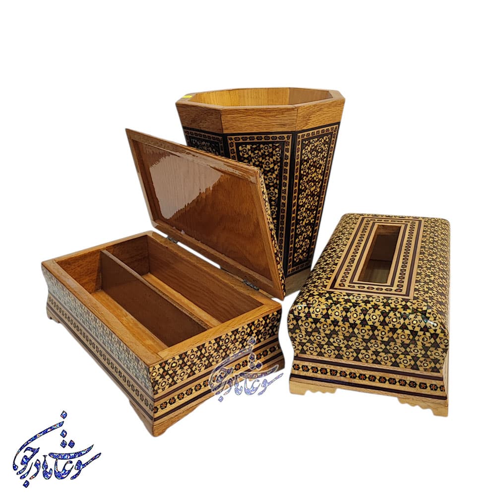 ست پذیرایی خاتم کاری — تصویر ۳