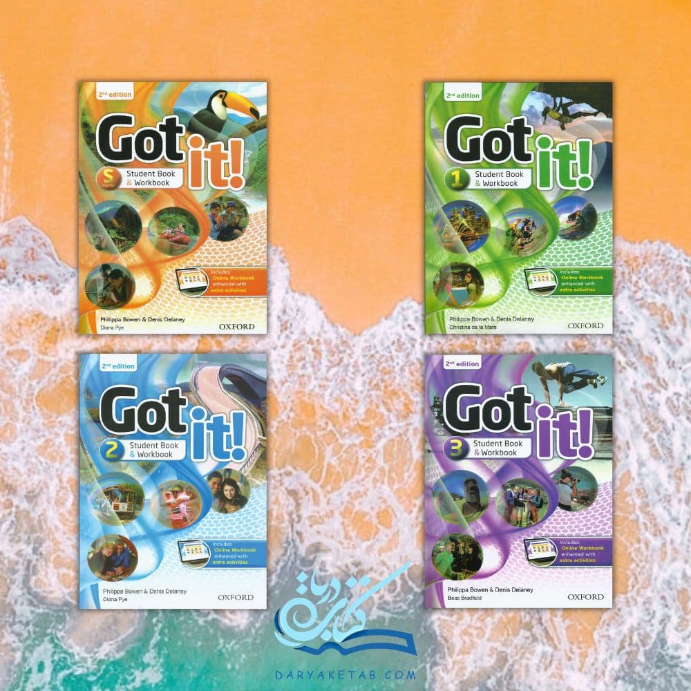 کتاب مجموعه کتاب 4 جلدی Got It [مجموعه کتاب 4 جلدی گات ایت] با 50% تخفیف — تصویر ۲
