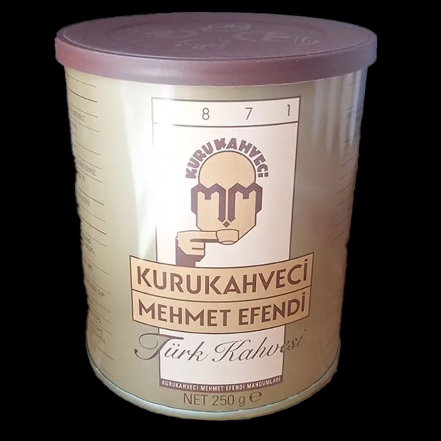 قهوه ترک مهمت افندی مدل کوروکاهوچی (Kurukahveci Mehmet Efendi) 250 گرمی