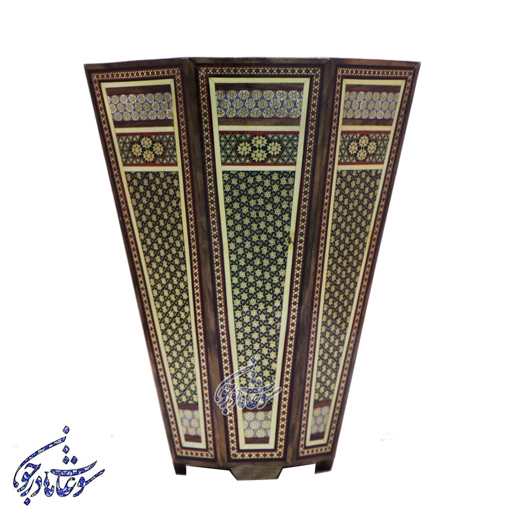 سطل خاتم کاری اعلا مدل صلیبی سایز بزرگ